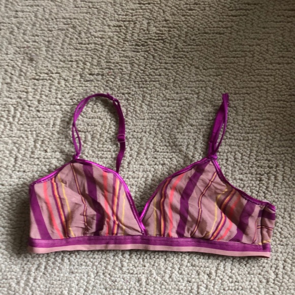 NEW  Cosabella SOIRE MESH wireless Bralette  L and G String Panty O/S - Picture 1 of 16